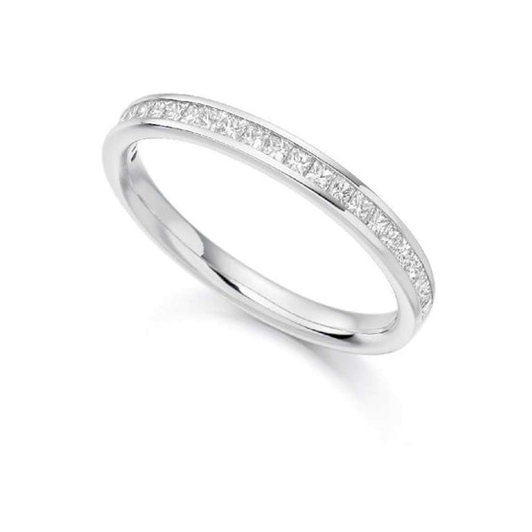 Finnies The Jewellers Platinum Diamond Eternity Ring 0.25ct