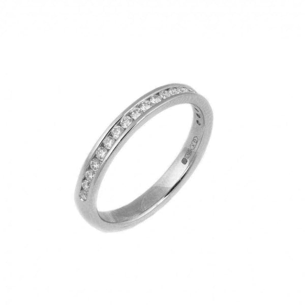 Platinum Diamond Set Wedding Ring 0.33ct